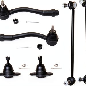 Kia Rio Sway Bar Kit Detroit Axle Front 6.13lb-0