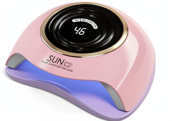 WEVILI UV Nail Lamp Fast Drying Pink ABS Material-0