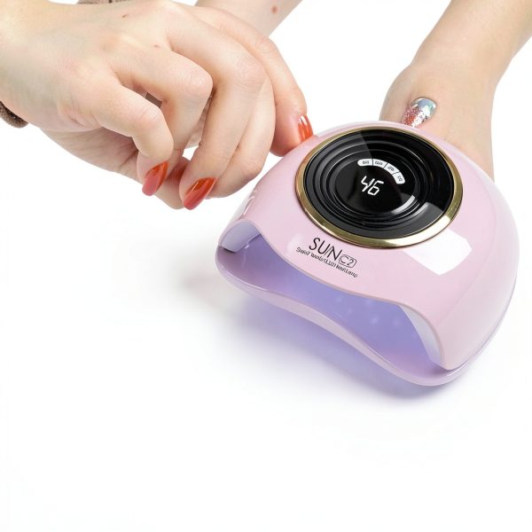 WEVILI UV Nail Lamp Fast Drying Pink ABS Material-5
