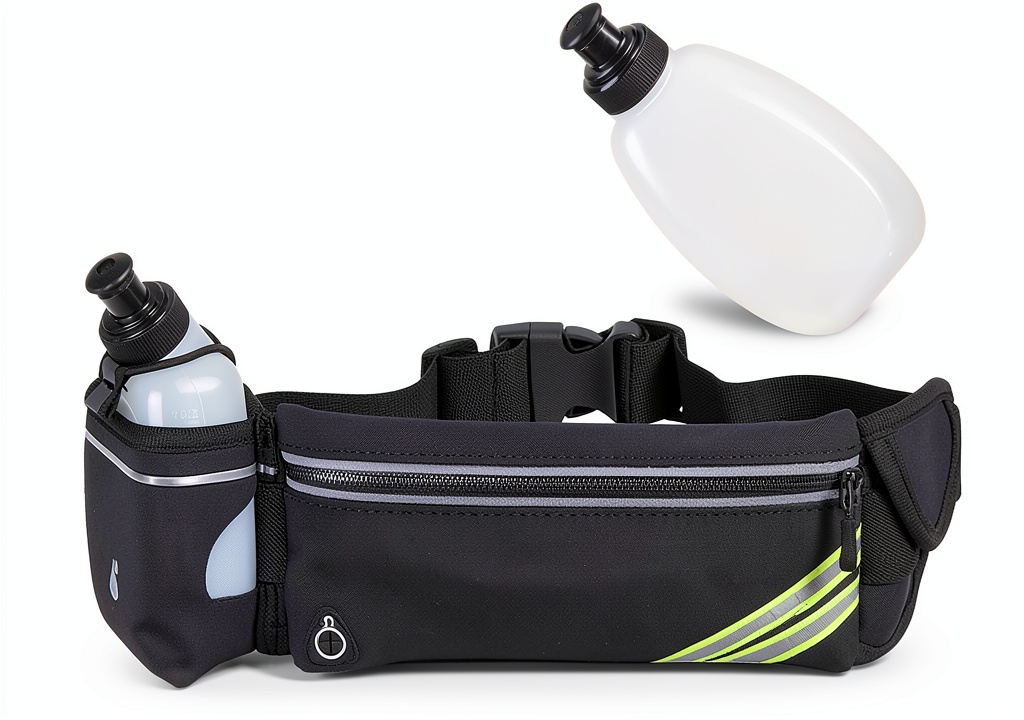 MOVOYEE running hydration belt in use