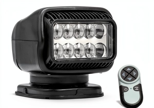 Generic LED Permanent Mount Spotlight for Trucks RVs Boats-0