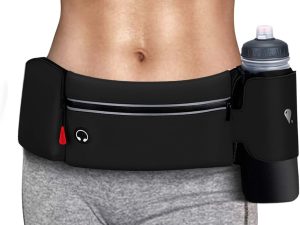 Running Hydration Belt Simptech Nylon Black-0