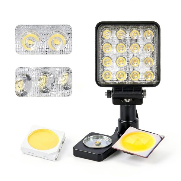 WFPOWER LED Boat Spotlight Waterproof Portable-3