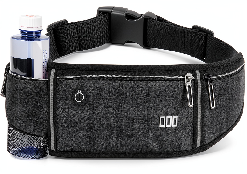 'SHYB01 Running Hydration Belt in action'
