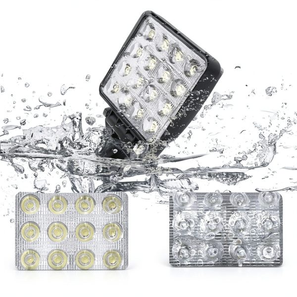 WFPOWER LED Boat Spotlight Waterproof Portable-4