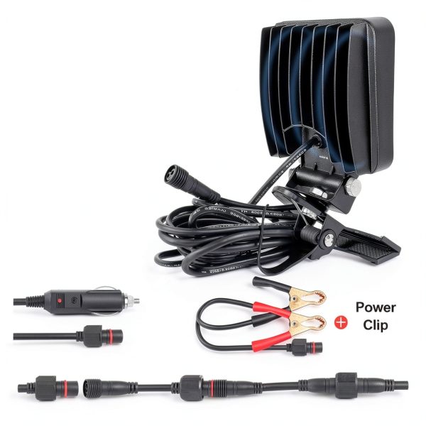 WFPOWER LED Boat Spotlight Waterproof Portable-5