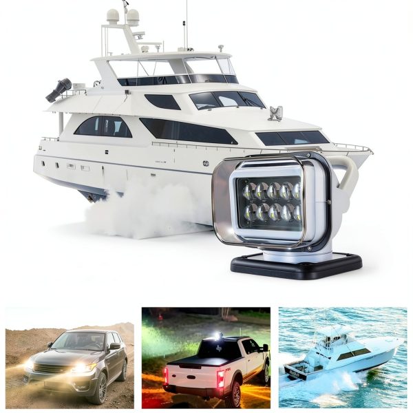 Niceky 50W LED Boat Spotlight White-6