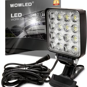 WFPOWER LED Boat Spotlight Waterproof Portable-0