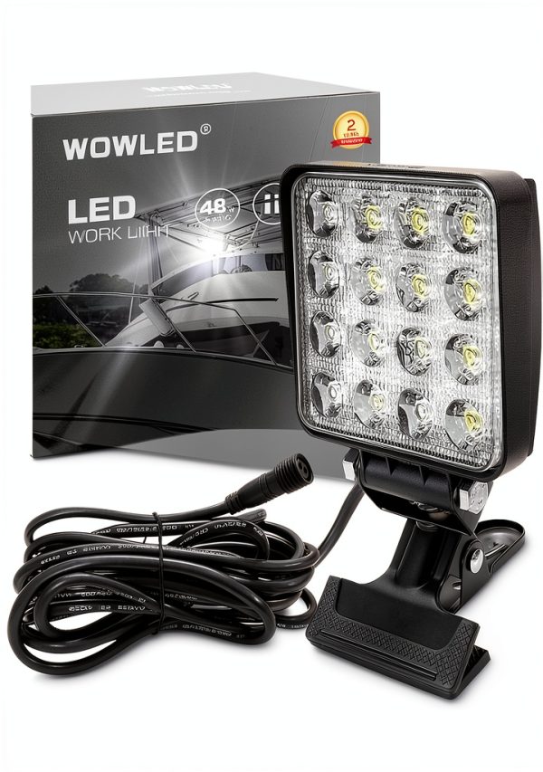 WFPOWER LED Boat Spotlight Waterproof Portable-0