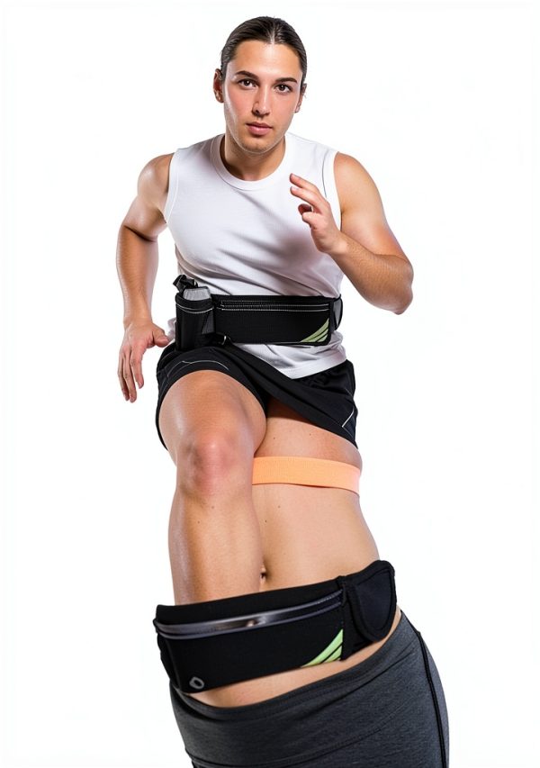 MOVOYEE Running Hydration Belt Cotton Neoprene-1
