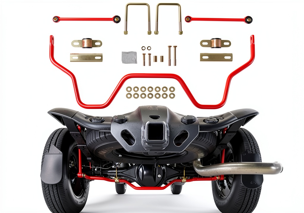 Yoursme Rear Sway Bar Kit components