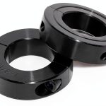 Rough Country Sway Bar Clamp Jeep Wrangler TJ Black-0