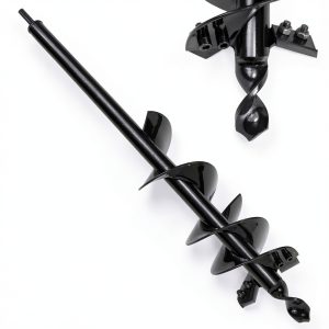 Auger Drill Bit 4"X25" Double Blade Heavy Duty Garden Digger by Jayzod-0