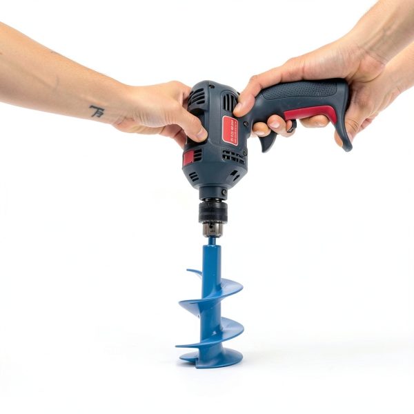 Cyleodo Auger Drill Bit 16" x 4" with Sharp Blades, Tungsten Carbide-1