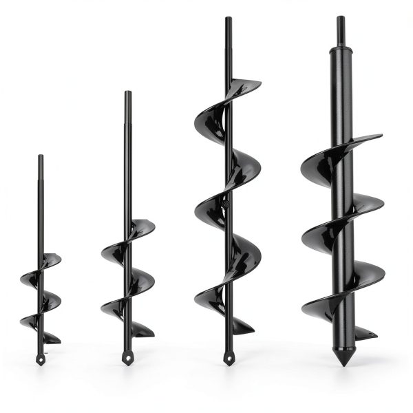 Auger Drill Bit Set 4 pcs VASGOR 1.6x9-4x16 Planting Auger-0