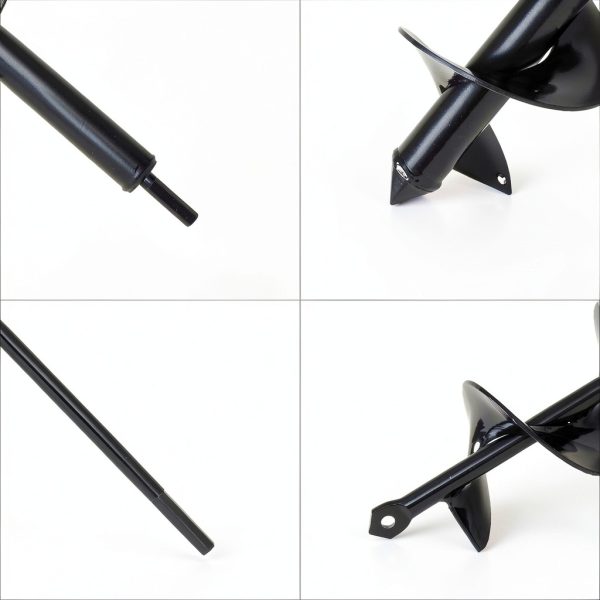 Auger Drill Bit Set 4 pcs VASGOR 1.6x9-4x16 Planting Auger-3