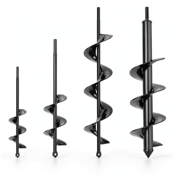 Auger Drill Bit Set 4 pcs VASGOR 1.6x9-4x16 Planting Auger-1