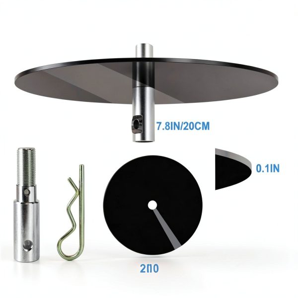 Ice Auger Drill Attachment SFNSM Stainless Ice Fishing Auger-3